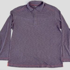 Tommy Bahama Men's Heathered Purple long sleeve Shirt